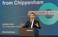 DG411575. Chancellor Jeremy Hunt MP. Siemens. Chippenham. 4.3.2024.