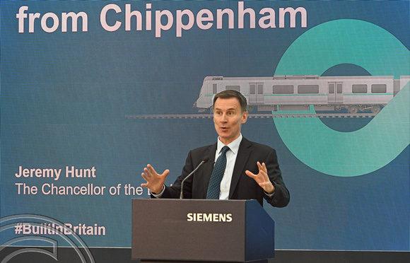 DG411575. Chancellor Jeremy Hunt MP. Siemens. Chippenham. 4.3.2024.