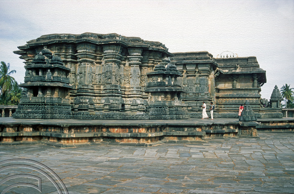 T03116. The Channekeshava temple. Belur. Karnataka. India. December 1991
