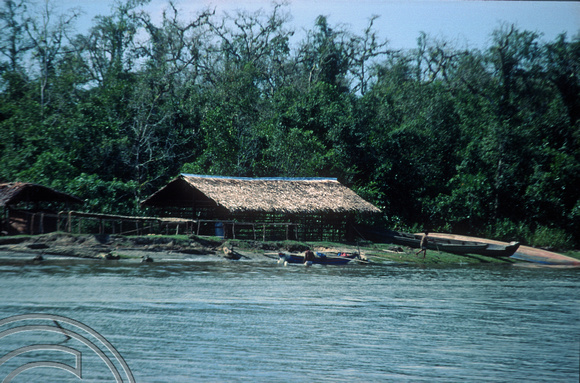 T03830. Beach House. Siberut. Mentawai Islands. Indonesia. 22nd June 1992