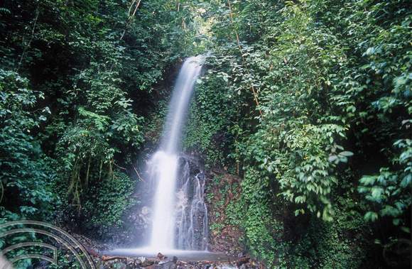 T03910. Waterfall. Maninjau. West Sumatra. Indonesia. 26th June 1992
