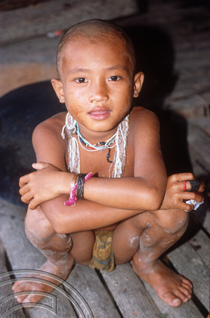 T03760. Young Mentawai boy. Siberut. Mentawai Islands. Indonesia. June 1992