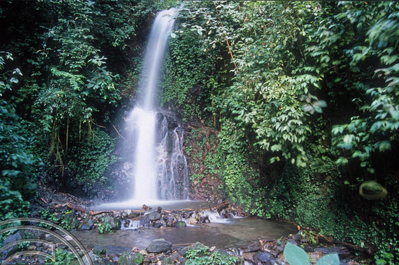 T03912. Waterfall. Maninjau. West Sumatra. Indonesia. 26th June 1992
