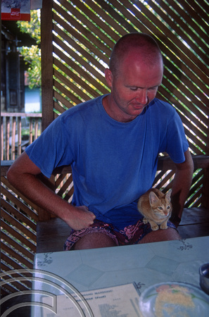 T03663. Ed with cat. Lake Maninjau. West Sumatra. Indonesia.  8th June 1992