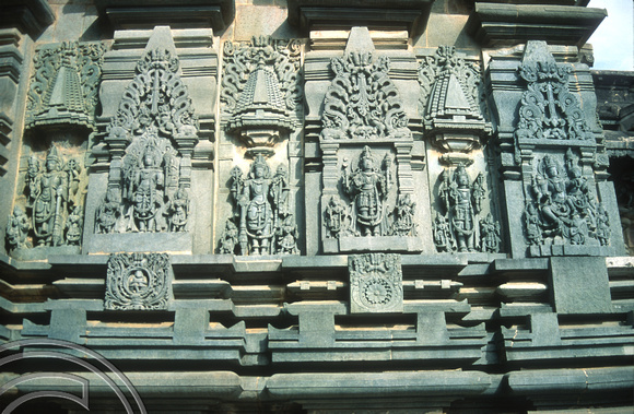 T03117. The Channekeshava temple. Belur. Karnataka. India. December 1991
