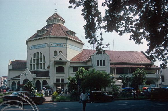 T03574. Old Dutch post office. Medan. North Sumatra. Indonesia. 19th May 1992