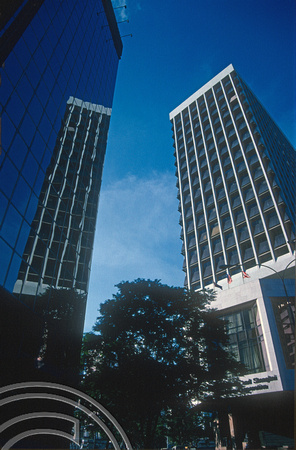 T03533. Business district. Kuala Lumpur. Malaysia. 10th May 1992
