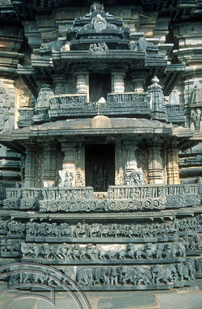 T03115. The Channekeshava temple. Belur. Karnataka. India. December 1991
