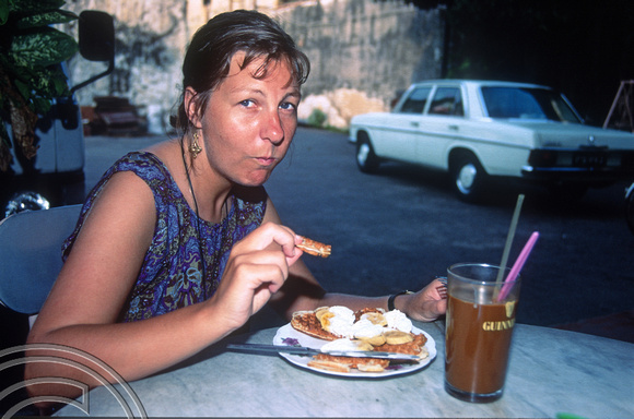 T03500. Lesley Tough. Georgetown. Penang island. Malaysia. 4th May 1992