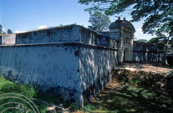 T03213. Old Dutch fort. Matara. Sri Lanka. February 1992.
