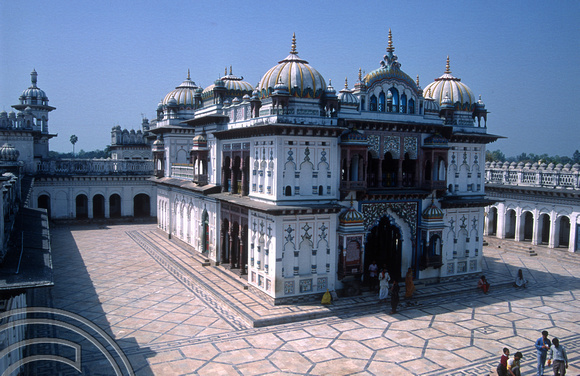 T03255. The Rama Temple. Janakpur. The Terai. Nepal. 9th March 1992.