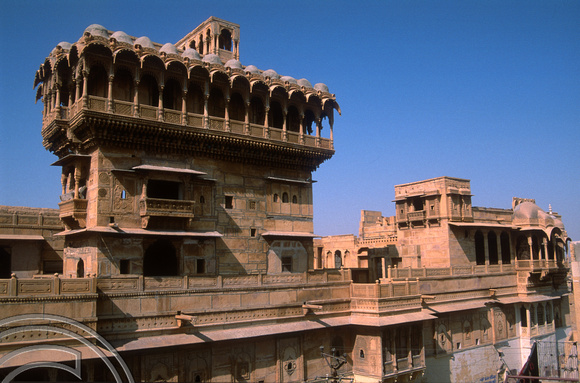 T02985. Salim Singh ki Haveli. Jaisalmer. Rajasthan. India. 3rd November 1991