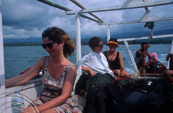 T4813. Lombok - Trawangan water taxi. Lombok. Indonesia. 14th December. 1994