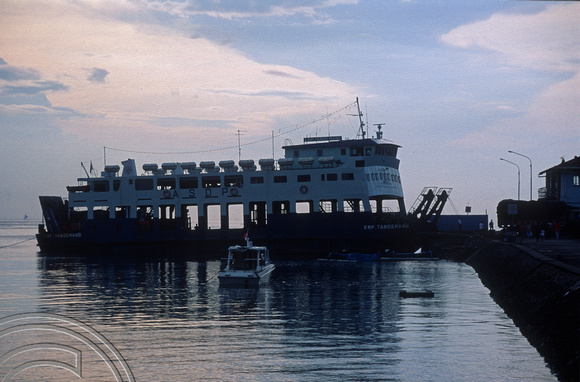 T4803. Early morning ferry to Lombok. Padangbai. Bali. 14th December. 1994. jpg