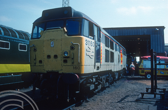 00865. 31160. Bescot depot open day. Walsall. 6.5.1990
