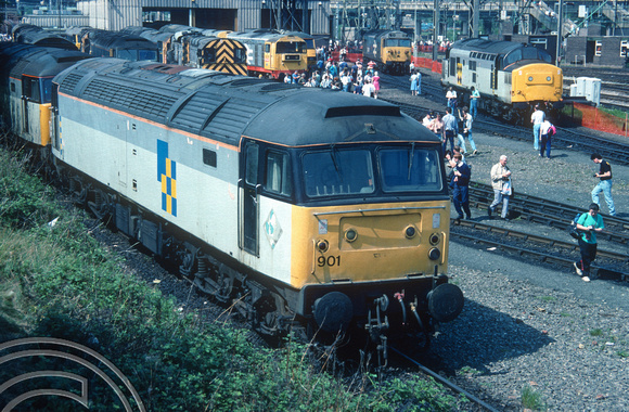 00873. 47901. Bescot depot open day. Walsall. 6.5.1990