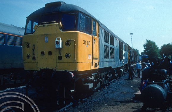 00867. 31110. Bescot depot open day. Walsall. 6.5.1990