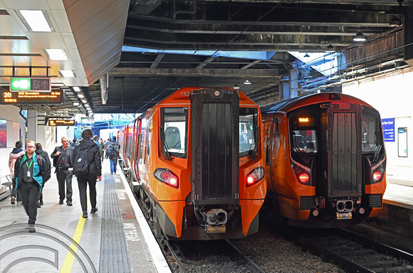 DG433067. 196011. 1J58. 1552 Birmingham New Street to Shrewsbury. 730016. Birmingham New St. 12.11.2024.