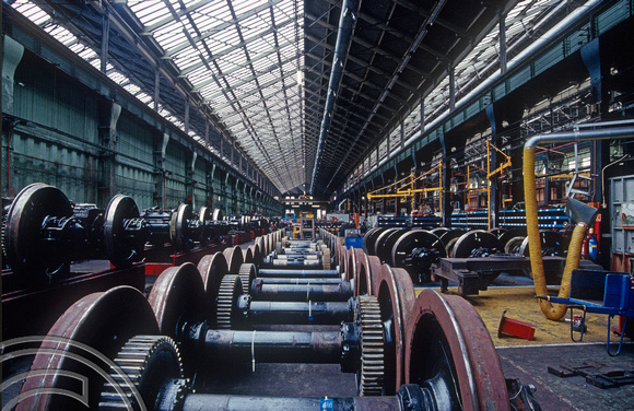 01036. The wheelshop. Doncaster works open day. 19.5.1990