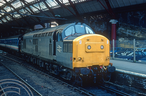 01124. 37162. Cardiff service. Liverpool Lime St. 26.05.1990