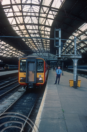 01122. 155345. Liverpool Lime St. 26.05.1990