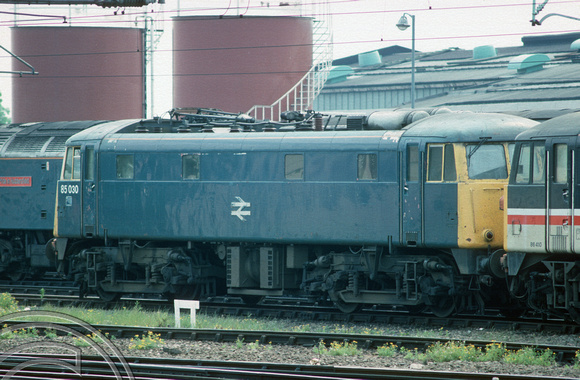 01134. 85030. Crewe TMD. 28.05.1990