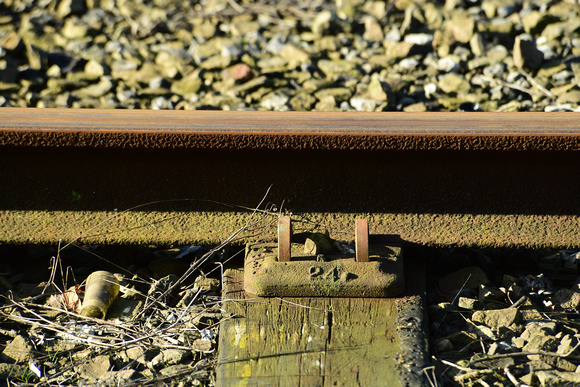 DG339308. BR1 Baseplate with lockspikes. Stockport. 6.2.20.