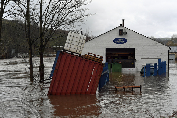 DG339559. Sowerby Bridge floods. 9.2.2020.