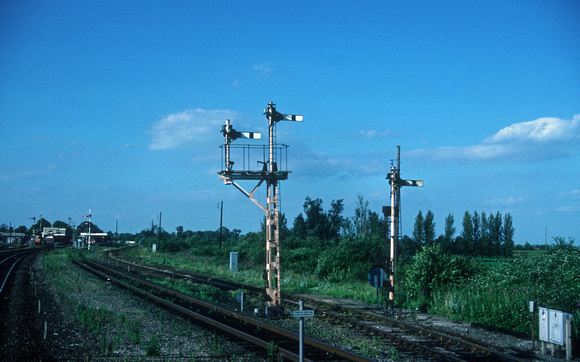 01265. Semaphore signals. Ely. 08.07.1990