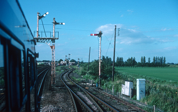 01266. Semaphore signals. Ely. 08.07.1990