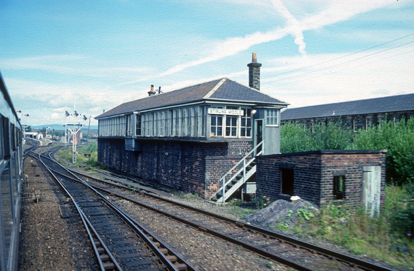01308. Middle Signalbox. Stirling. 20.07.1990