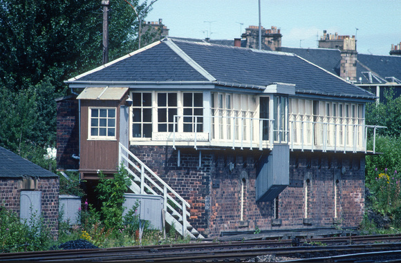 01305. North Signalbox. Stirling. 20.07.1990