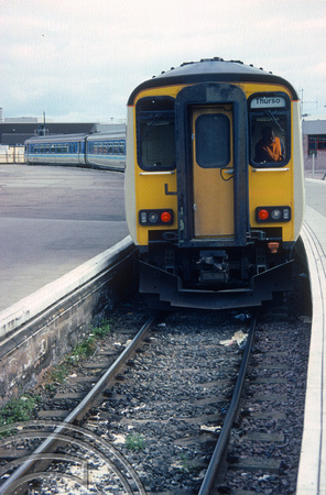 01378.  156478. Morning train to Thurso. Inverness. 22.07.1990