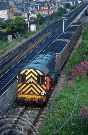 01408. 08754. Inverness Harbour Coal Yard. Inverness. 25.07.1990