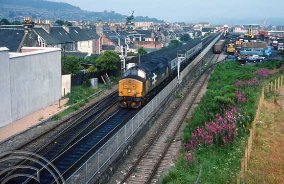 01410. 37421. Incoming 07.00 from Kyle. Inverness. 25.07.1990