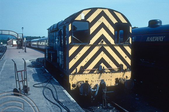 01419.  08490. Strathspey railway.  Aviemore. 25.07.1990