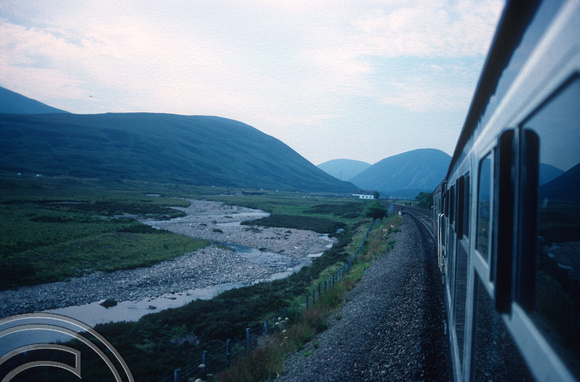01448. View of Drum Pass. Dalwhinnie. 26.07.1990