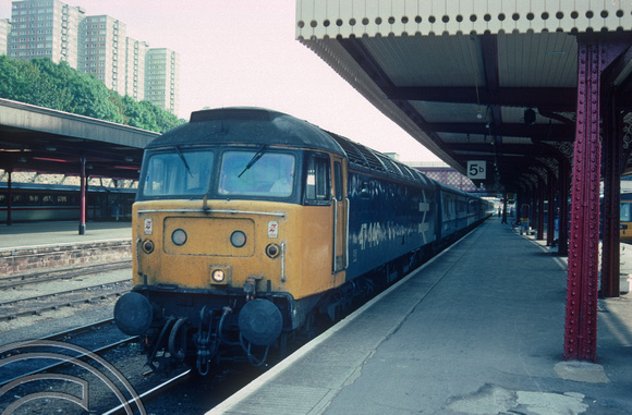 01487. 47446. 15.49 to York. Sheffield. 16.09.1990