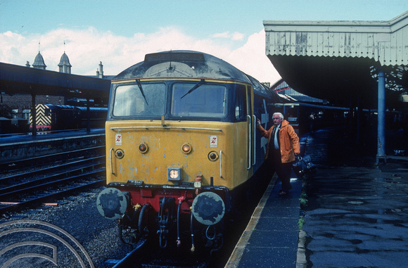 01523. 14.30 to Plymouth. Bristol Temple Meads. 23.09.1990