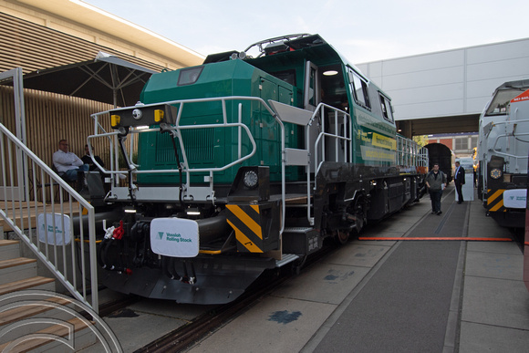 DG381502. Vossloh Modula tri-mode. Innotrans. Berlin. Germany. 23.9.2022.