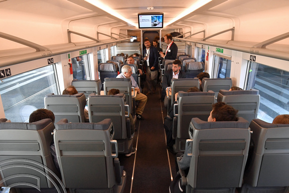 DG381490. Interior. Talgo ICE L coach for DB.  Innotrans. Berlin. Germany. 23.9.2022.