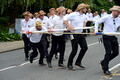 DG426657. Rushbearing festival. Sowerby Bridge. West Yorkshire. 7.9.2024.