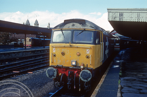 01524. 47526. 14.30 to Plymouth. Bristol Temple Meads. 23.09.1990