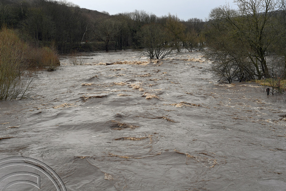DG339551. Sowerby Bridge floods. 9.2.2020.