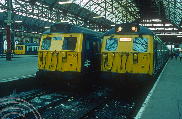 01711. 304008. 304014. Manchester Piccadilly. 05.02.1991