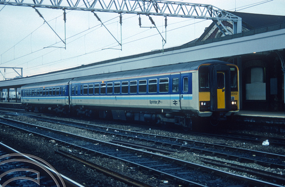 01710. 155302. 15.xx to Cardiff. Stockport. 05.02.1992