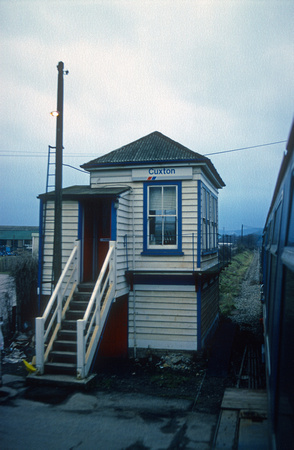 01890. Signalbox. Cuxton. 24.02.1991