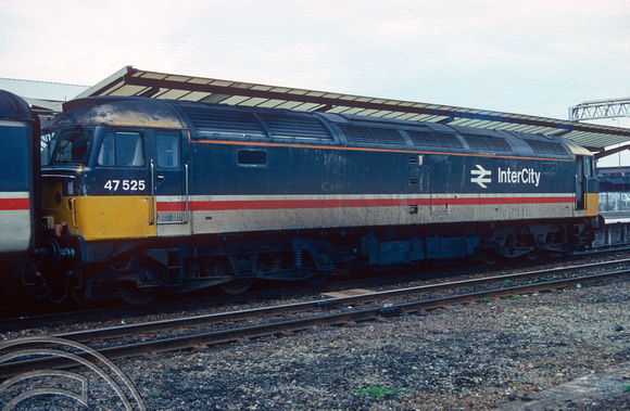 01993. 47525. 12.05 to Holyhead. Chester. 17.03.1991