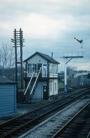 02011.  Appleby Junction signalbox. Appleby. 23.03.1991
