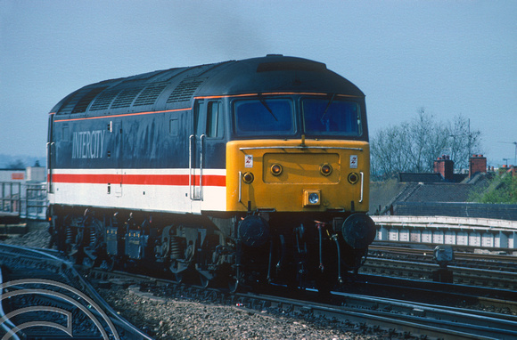 02021. 47807. Running round the 12.07 tp Poole. Reading. 29. 03.1991